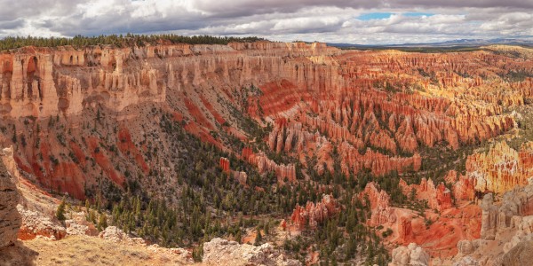Bryce Rainbow Point -- 8 ft. x 16 ft. Wall Mural by John Freeman
